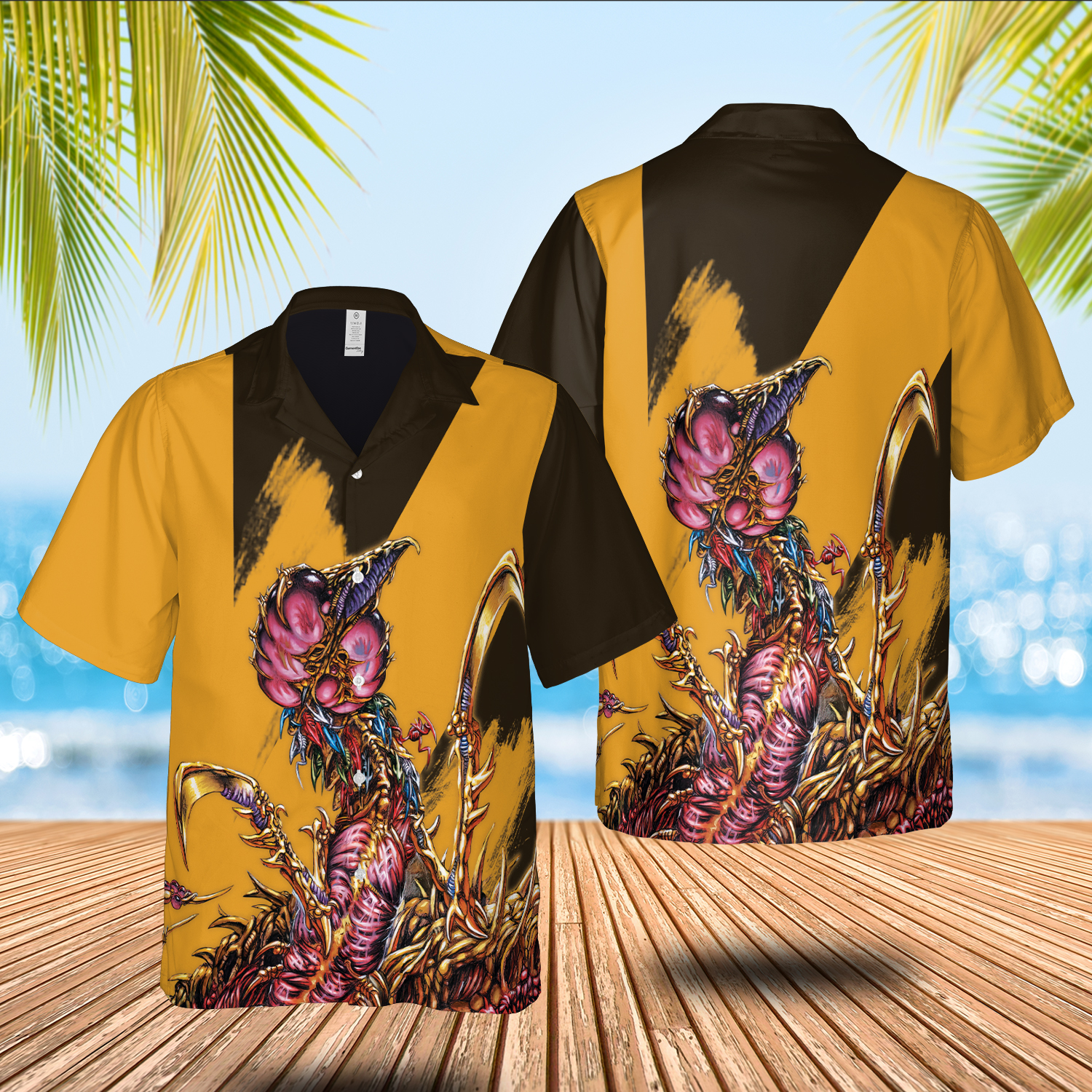 BEST Game MTG Sliver Queen Aloha Shirt 1 Game MTG Sliver Queen Hawaiian Shirt