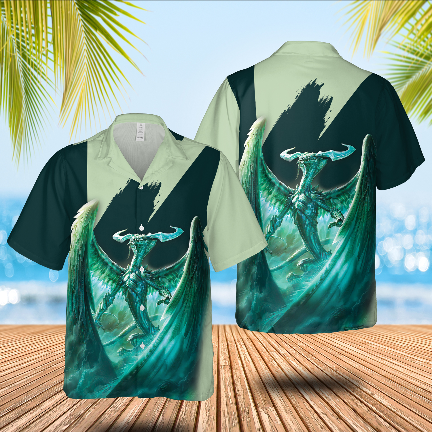 BEST Game MTG Ugin The Spirit Dragon Aloha Shirt 2 Game MTG Ugin The Spirit Dragon Hawaiian Shirt