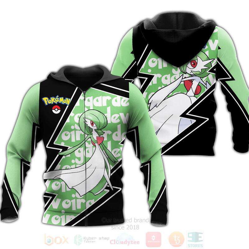 BEST Gardevoir Costume Pokemon Anime 3D Hoodie, T-Shirt 1 Gardevoir Costume Pokemon Anime 3D Hoodie Shirt