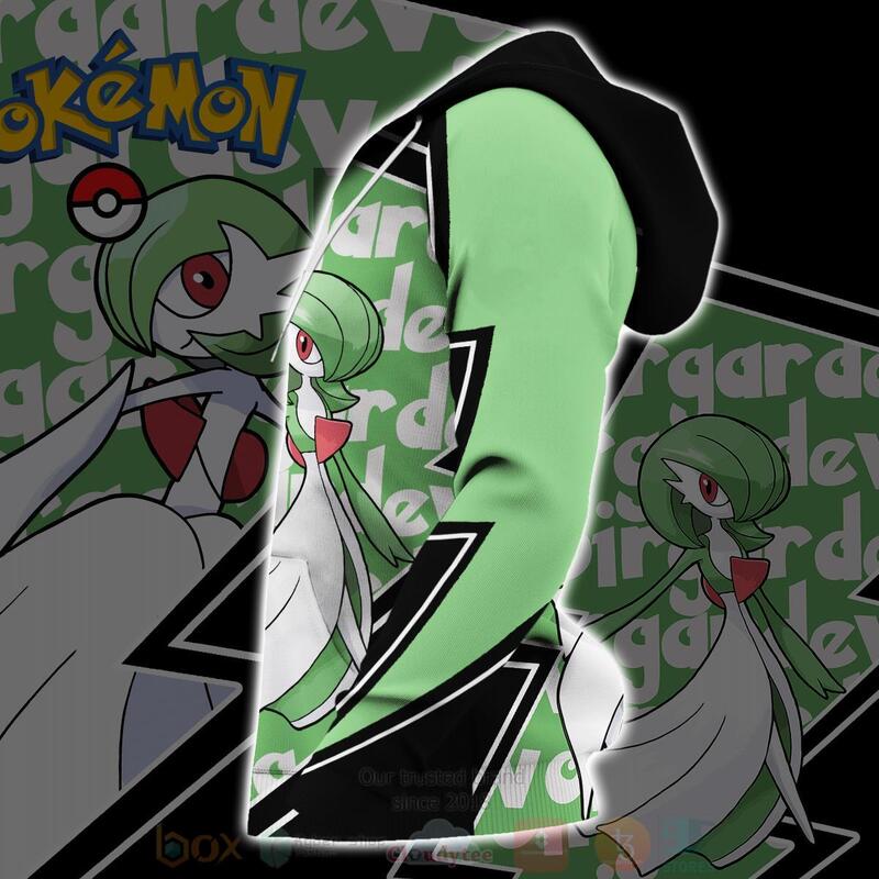 BEST Gardevoir Costume Pokemon Anime 3D Hoodie, T-Shirt 4 Gardevoir Costume Pokemon Anime 3D Hoodie Shirt 1 2 3