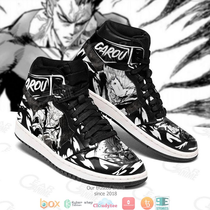 Garou One Punch Man Anime Air Jordan High top shoes