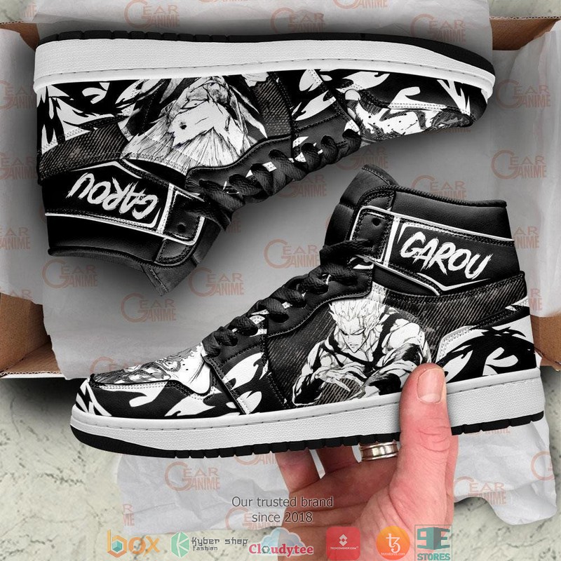 Garou One Punch Man Anime Air Jordan High top shoes 5 Garou One Punch Man Anime Air Jordan High top shoes 1 2 3 4