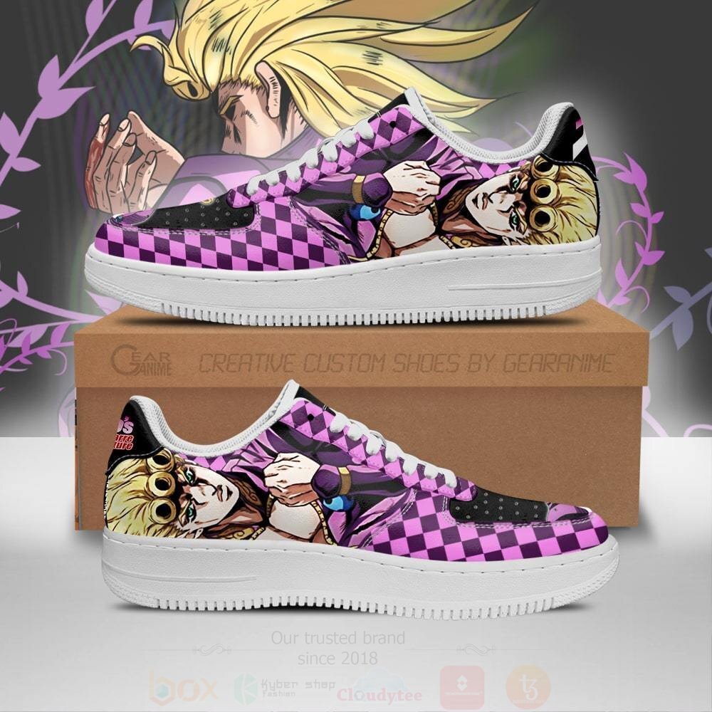 Giorno Giovanna JoJo Anime NAF Shoes