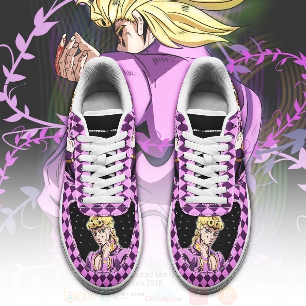 Giorno Giovanna JoJo Anime NAF Shoes 1