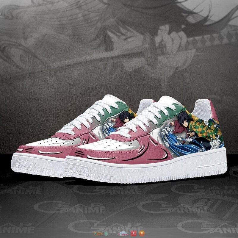Giyu Tomioka Anime Demon Slayer Nike Air Force Shoes 1