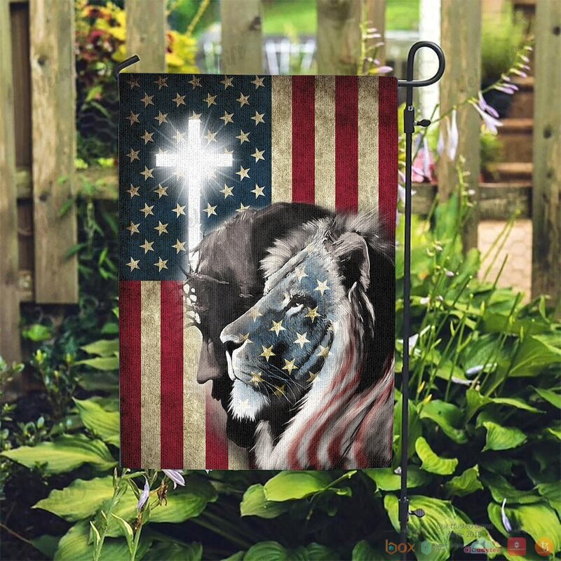 NEW God Lion American Flag 3 God Lion American Flag 1 2