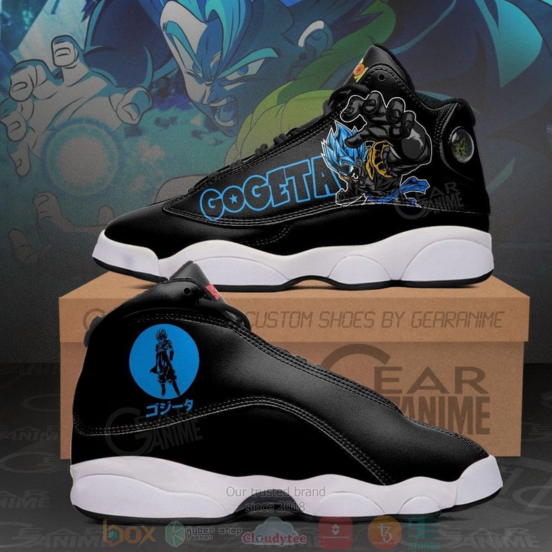 Gogeta Anime Dragon Ball Air Jordan 13 Shoes
