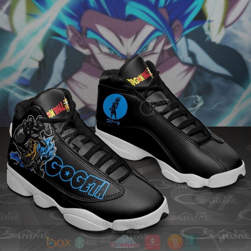 Gogeta Anime Dragon Ball Air Jordan 13 Sneaker Shoes 2 Gogeta Anime Dragon Ball Air Jordan 13 Shoes 1