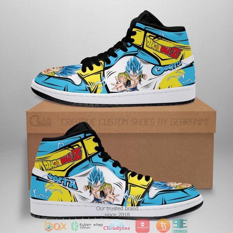 Gogeta Anime Dragon Ball Air Jordan High Top Shoes
