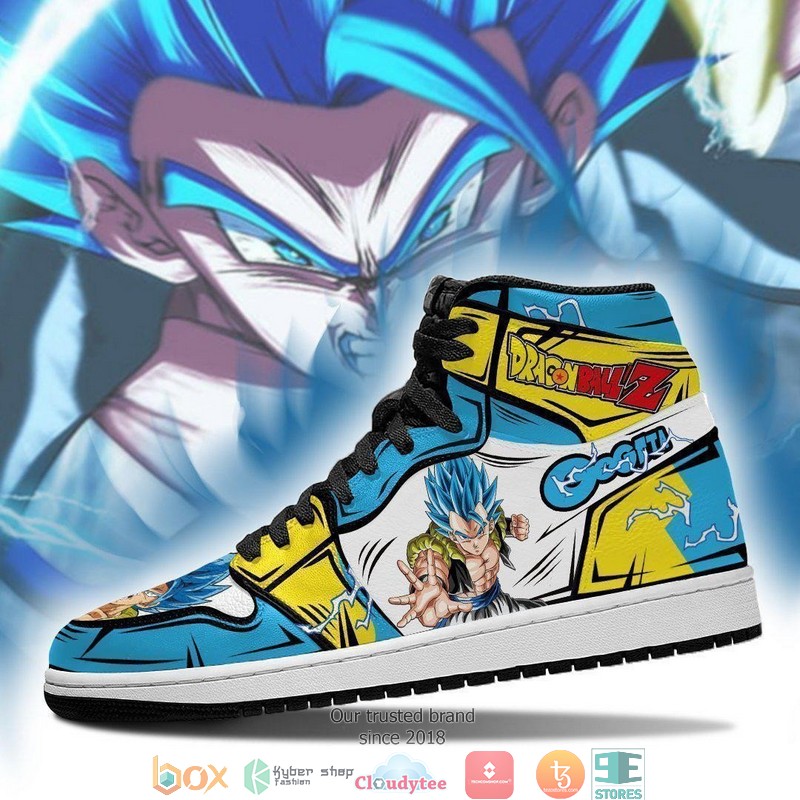 Gogeta Anime Dragon Ball Air Jordan High Top Shoes 3 Gogeta Anime Dragon Ball Air Jordan High Top Shoes 1 2
