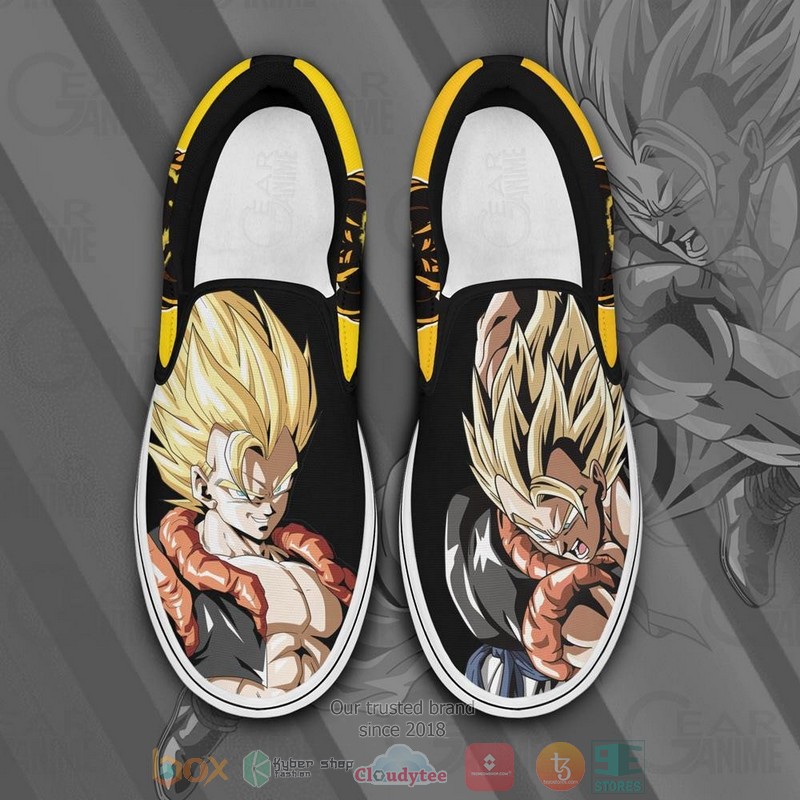 Gogeta Dragon Ball Anime Slip On Shoes