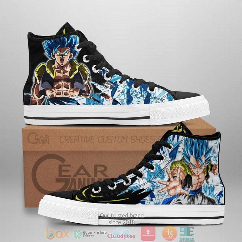Gogeta Dragon Ball High Top Canvas Shoes 1 Gogeta Dragon Ball High Top Canvas Shoes