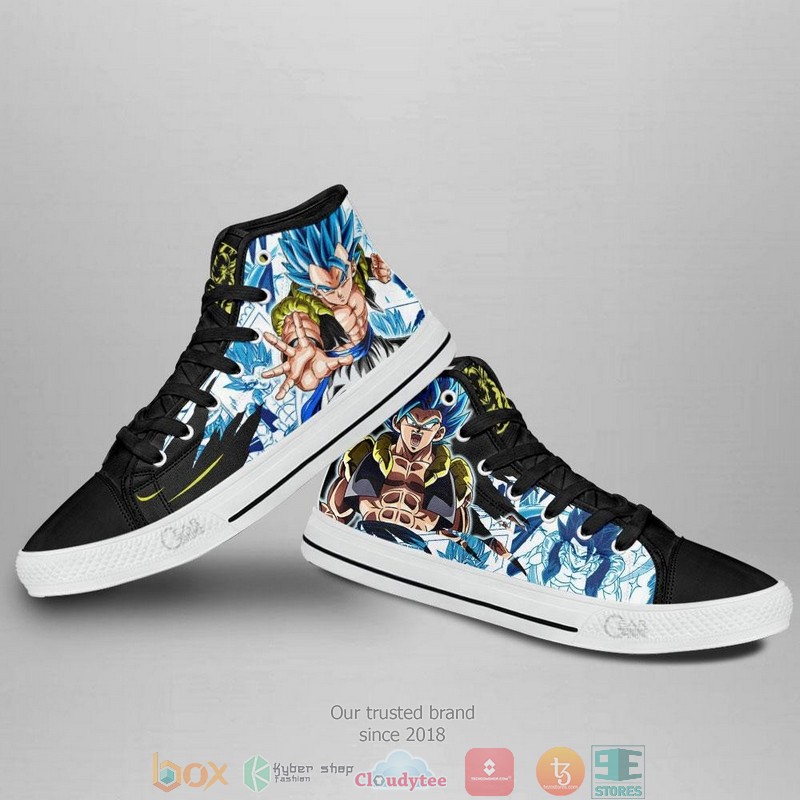 Gogeta Dragon Ball High Top Canvas Shoes 3 Gogeta Dragon Ball High Top Canvas Shoes 1 2