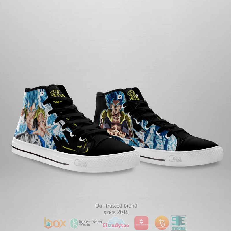 Gogeta Dragon Ball High Top Canvas Shoes 4 Gogeta Dragon Ball High Top Canvas Shoes 1 2 3