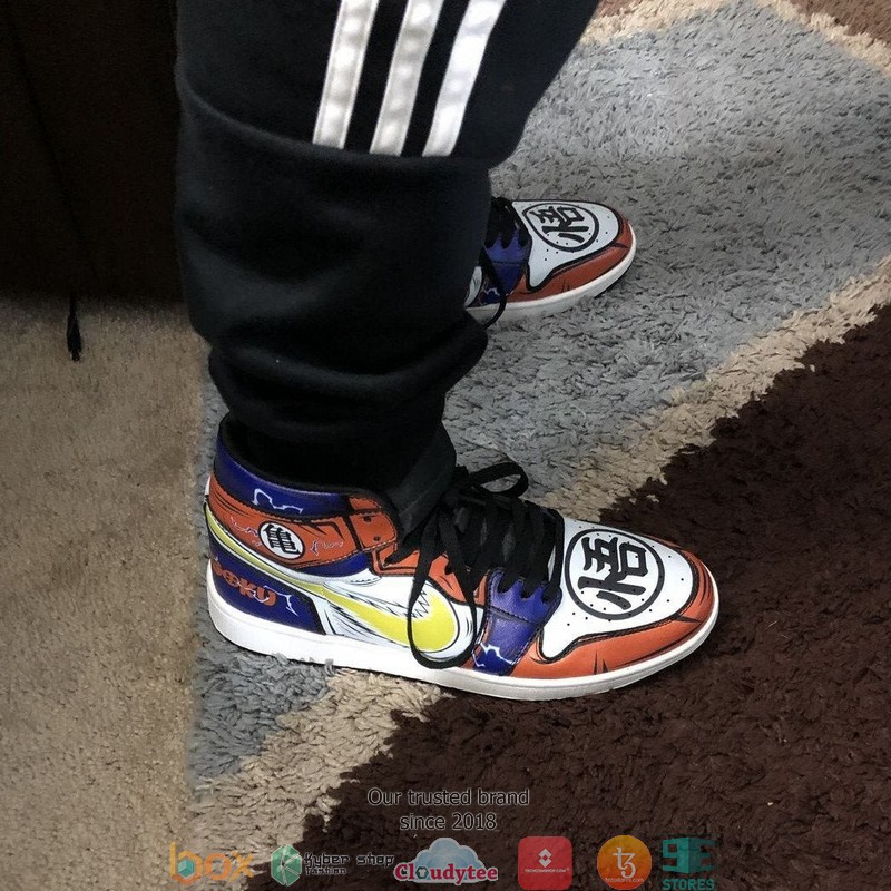 Goku Anime Dragon Ball Air Jordan High Top Shoes 1 2 3 4 5