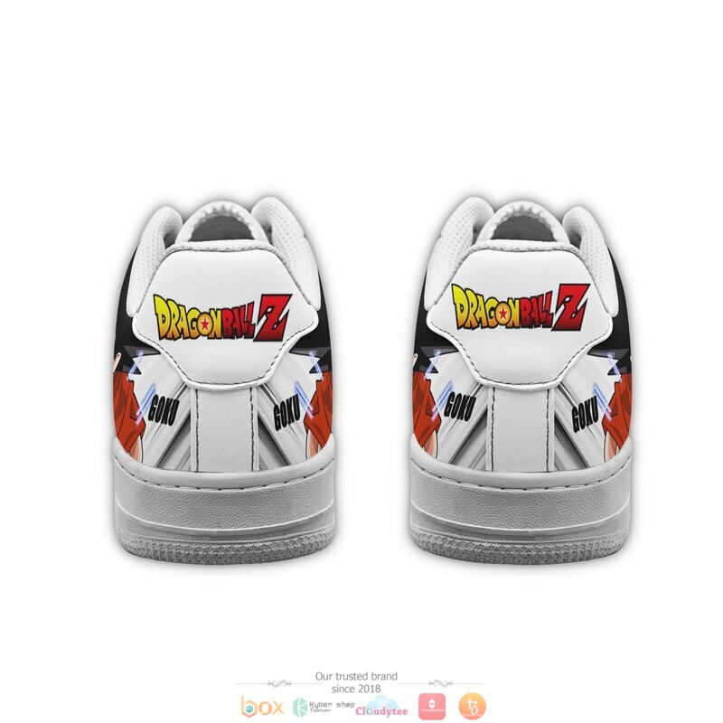 Goku Anime Dragon Ball Nike Air Force Sneaker 3 Goku Anime Dragon Ball Nike Air Force shoes 1 2