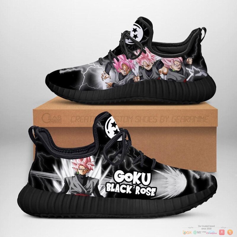Goku Black Rose Dragon Ball Anime reze sneaker