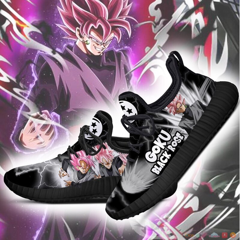Goku Black Rose Dragon Ball Anime reze shoes 3 Goku Black Rose Dragon Ball Anime reze sneaker 1 2