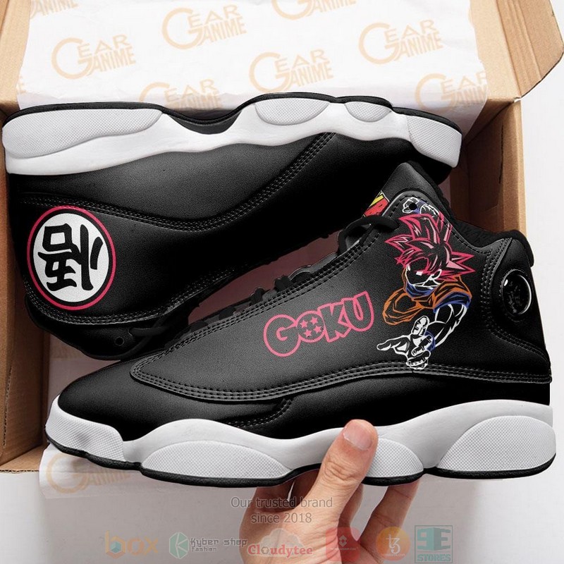Goku God Anime Dragon Ball Air Jordan 13 Sneaker Shoes 2 Goku God Anime Dragon Ball Air Jordan 13 Shoes 1