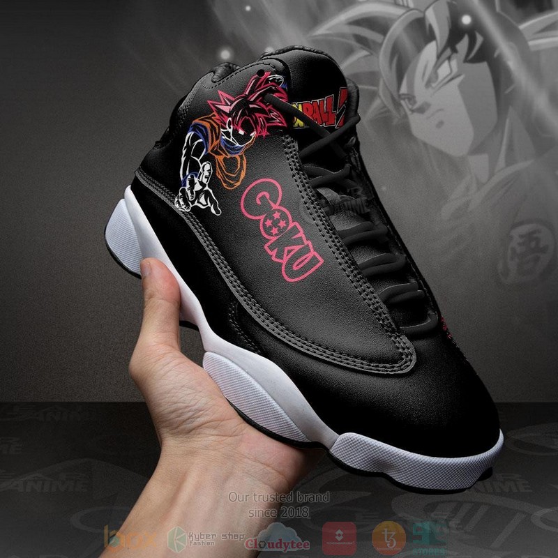 Goku God Anime Dragon Ball Air Jordan 13 Sneaker Shoes 3 Goku God Anime Dragon Ball Air Jordan 13 Shoes 1 2