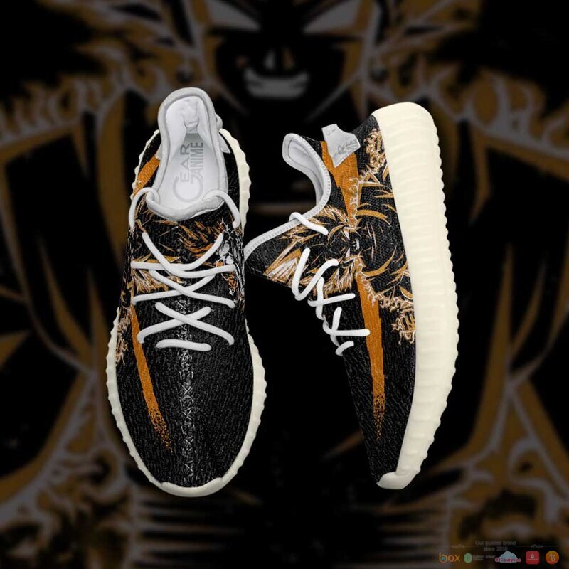 Goku SSJ Sihouette Dragon Ball Anime yeezy sneaker 1