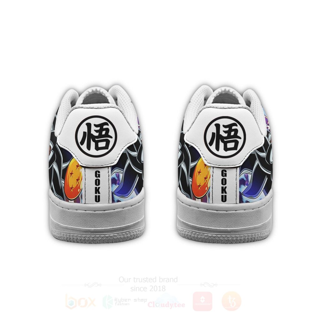 BEST Goku Ultra Instinct Dragon Ball Custom Anime Nike Air Force Shoes 3 Goku Ultra Instinct Dragon Ball Custom Anime NAF Shoes 1 2