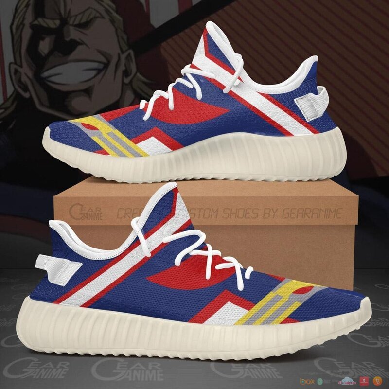 Golden All Might Uniform My Hero Academia yeezy sneaker