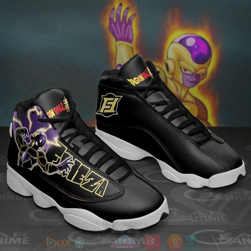 Golden Frieza Anime Dragon Ball Air Jordan 13 Sneaker Shoes 2 Golden Frieza Anime Dragon Ball Air Jordan 13 Shoes 1