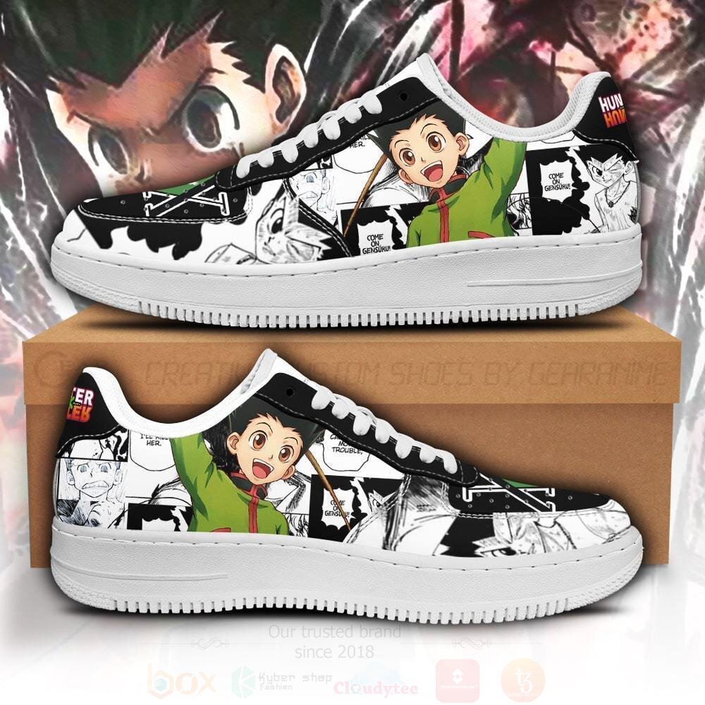 Gon Custom Hunter X Hunter Anime NAF Shoes