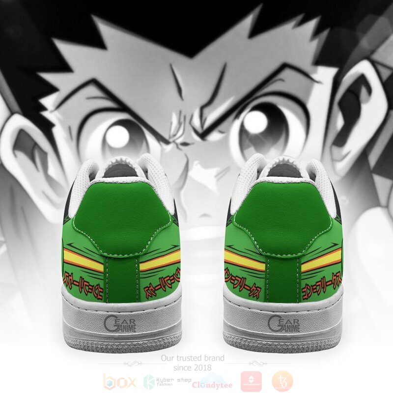 Gon Freecss Air Hunter X Hunter Anime Nike Air Force Shoes 1 2 3