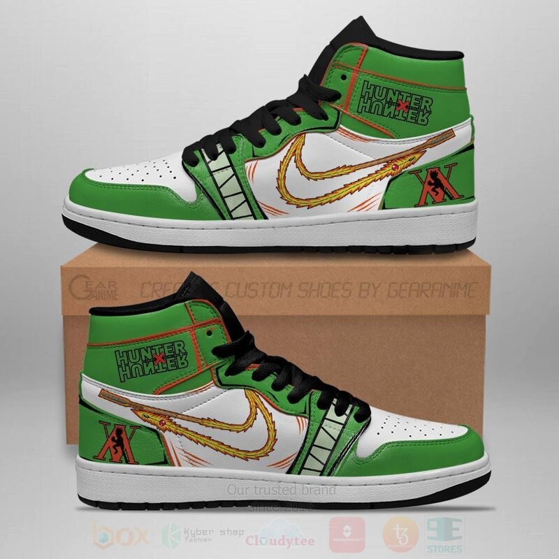 Gon Freecss Hunter X Hunter Power HxH Anime Air Jordan High Top Shoes