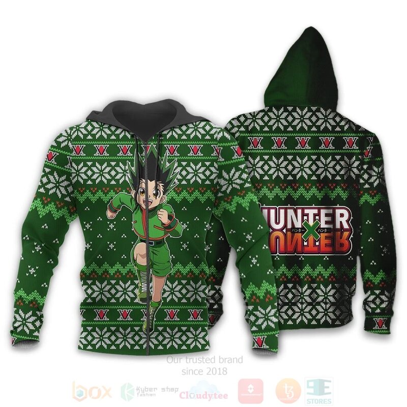 BEST Gon Hunter X Hunter Anime Custom Clothes 3D Hoodie, T-Shirt 2 Gon Hunter X Hunter Anime Custom Clothes 3D Hoodie Shirt 1