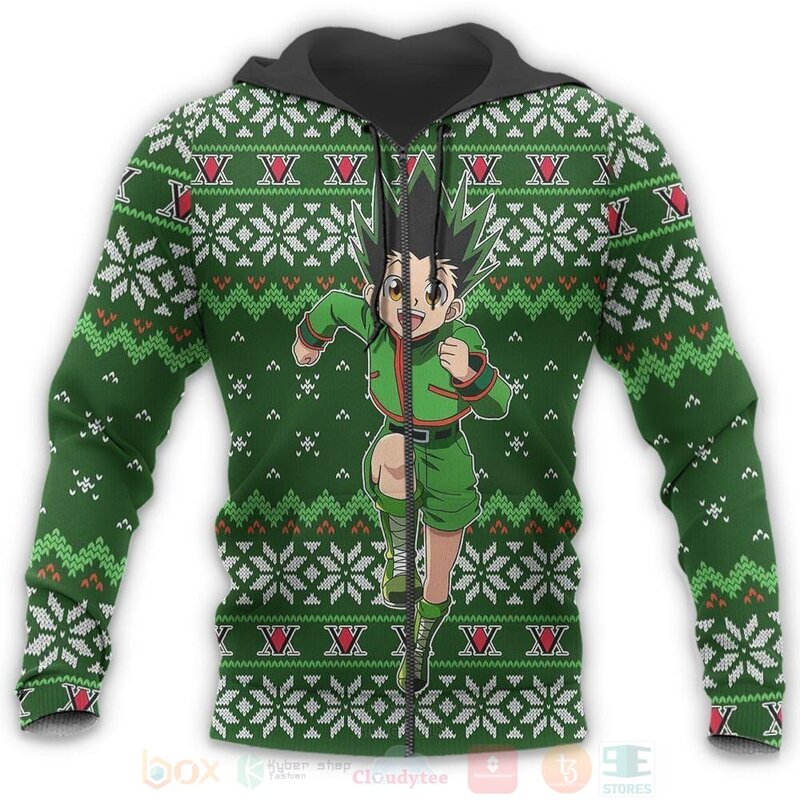 BEST Gon Hunter X Hunter Anime Custom Clothes 3D Hoodie, T-Shirt 7 Gon Hunter X Hunter Anime Custom Clothes 3D Hoodie Shirt 1 2 3 4 5 6