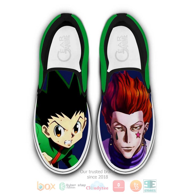 Gon Hisoka Anime Hunter x Hunter Slip On Shoes
