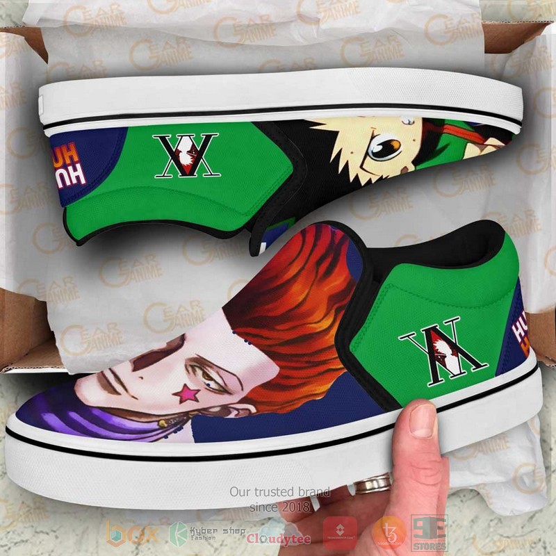 Gon Hisoka Anime Hunter x Hunter Slip On Shoes 1