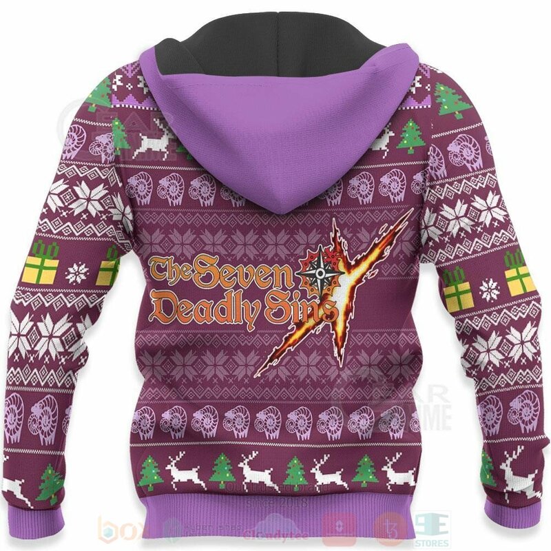 BEST Gowther Seven Deadly Sins Anime 3D Hoodie, T-Shirt 4 Gowther Seven Deadly Sins Anime 3D Hoodie Shirt 1 2 3