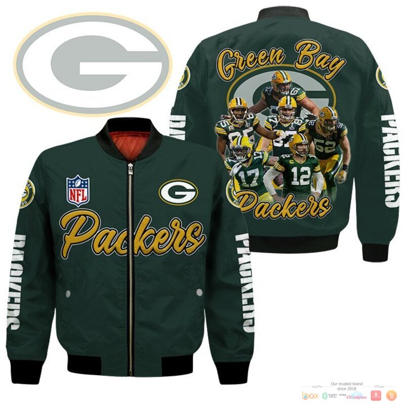 Green Bay Packers players NFL Bomber Jacket