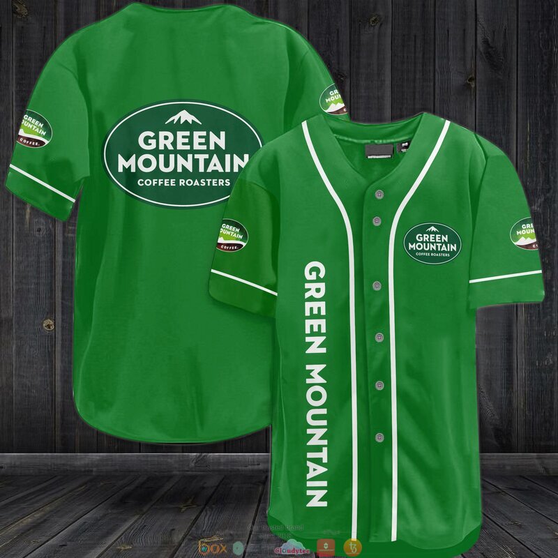 Green Mountain Coffee Roasters Baseball Jersey
