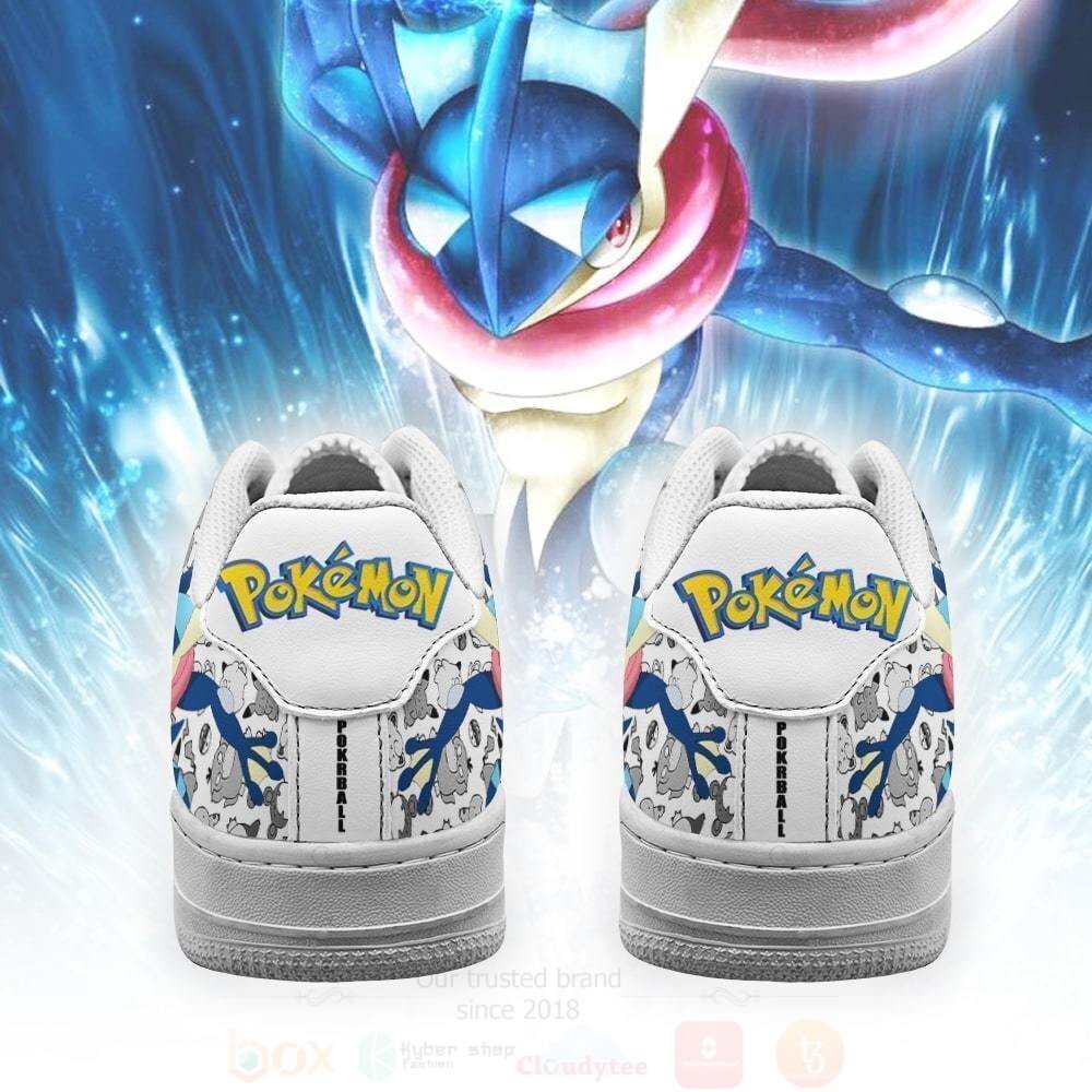 BEST Greninja Pokemon Nike Air Force Shoes 3 Greninja Pokemon NAF Shoes 1 2