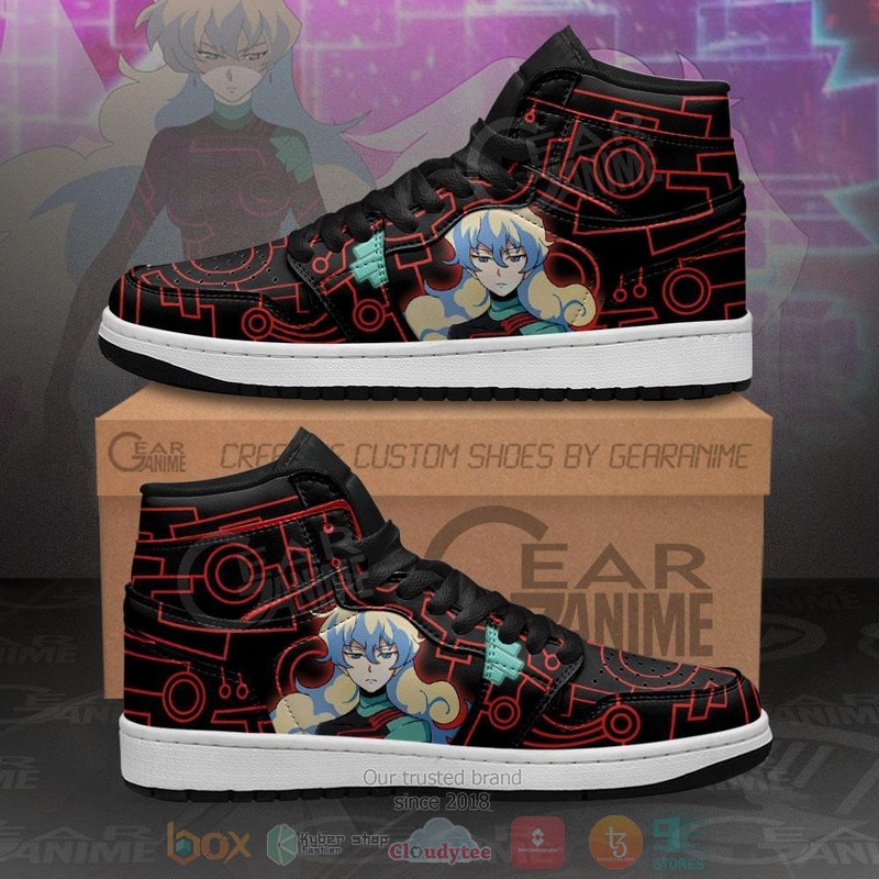 Gurren Lagann Anti Spiral Anime Air Jordan high top shoes