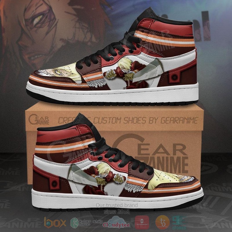 Gurren Lagann Viral Anime Air Jordan high top Sneaker Shoes 1 Gurren Lagann Viral Anime Air Jordan high top shoes