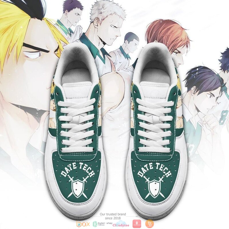Haikyuu Date Tech High Team Haikyuu Anime Nike Air Force Sneaker 2 Haikyuu Date Tech High Team Haikyuu Anime Nike Air Force shoes 1