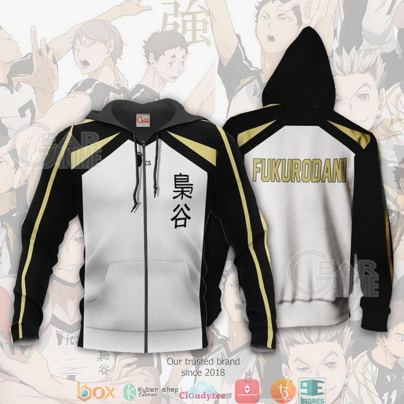 Haikyuu Fukurodani Academy Costume Anime 3d shirt hoodie