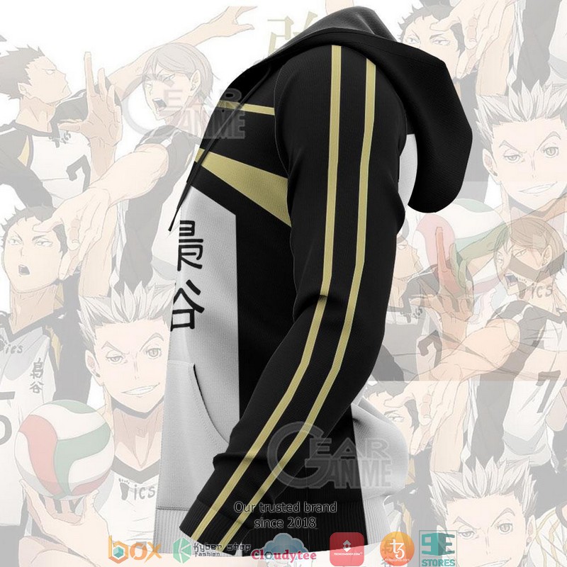 Haikyuu Fukurodani Academy Costume Anime 3d shirt, hoodie 6 Haikyuu Fukurodani Academy Costume Anime 3d shirt hoodie 1 2 3 4 5