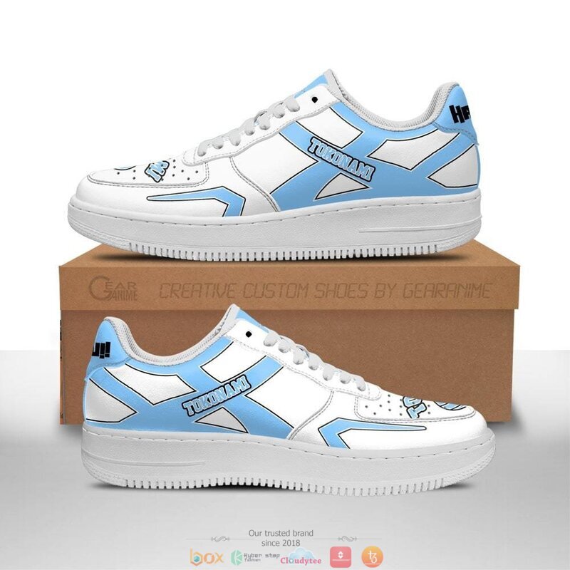 Haikyuu Tokonami High Uniform Haikyuu Anime Nike Air Force shoes