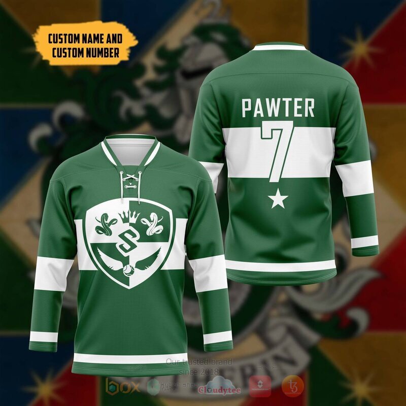 Harry Potter Quidditch Sly Custom Hockey Jersey 3 Harry Potter Quidditch Sly Custom Hockey Jersey 1 2