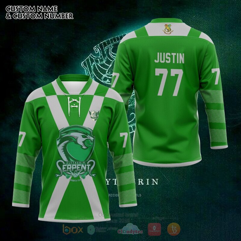 Harry Potter Sly Hockey Team Custom Hockey Jersey 4 Harry Potter Sly Hockey Team Custom Hockey Jersey 1 2 3