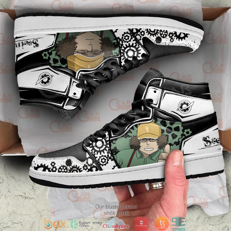 Hashida Itaru Steins Gate Anime Air Jordan High top shoes 1