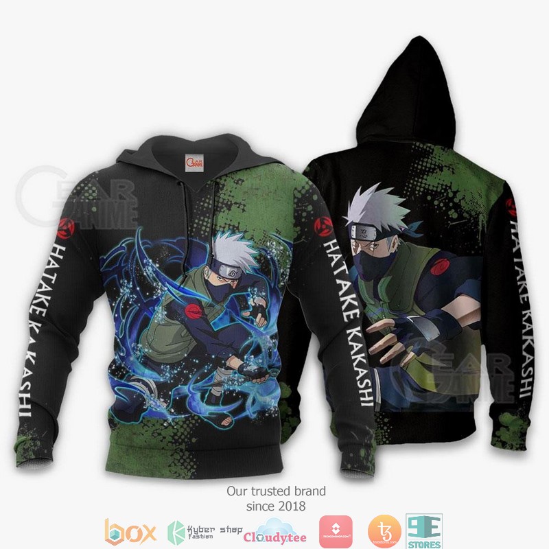 Hatake Kakashi Anime 3d shirt, hoodie 3 Hatake Kakashi Anime 3d shirt hoodie 1 2