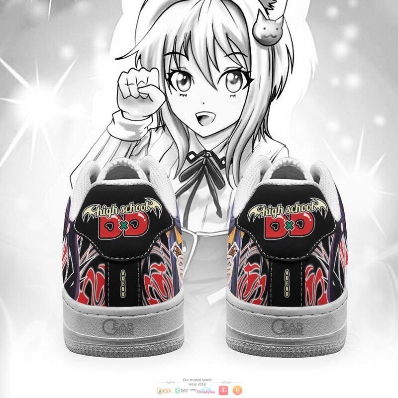 High School DxD Koneko Anime Nike Air Force Sneaker Shoes 3 High School DxD Koneko Anime Nike Air Force Shoes 1 2